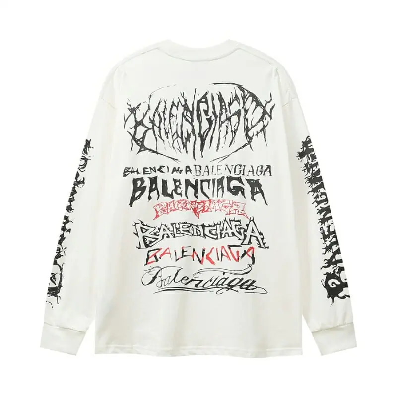 balenciaga t-shirt manches longues pour unisexe s_126b3101